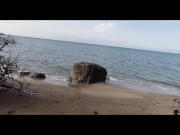 I've found this hot milf nude on a beach and i fucked her till i cum in her mouth 2/16