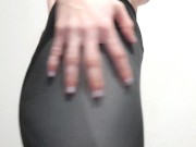 JOI in yoga pants w pussy and ass! 2/16