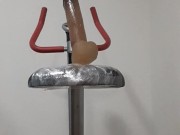 Anal dildo bike ride 2/16