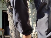 I bask in the sun in the morning. 4/16