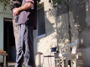 I bask in the sun in the morning. 7/16