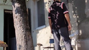 I bask in the sun in the morning.