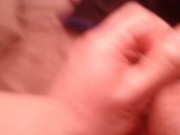 Oiling and jerking my twitching veiny cock until cumming 4/16