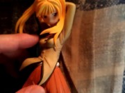 金髪ツインテール美少女JKフィギュアぶっかけ顔発射オナニー【スクールランブル沢近愛理】 - Screenshot 1 of 16 - HD