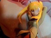 金髪ツインテール美少女JKフィギュアぶっかけ顔発射オナニー【スクールランブル沢近愛理】 - Screenshot 16 of 16 - HD