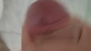 Fast and furious wank with ejaculation