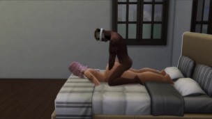 Sims 4 pinky takes BBC