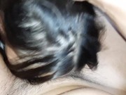 Впервые сняла от первого лица, как мне вылизывают небритую киску 15/16