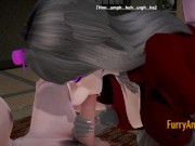 Furry Hentai 3D Yiff - Rat & Fox Boy enjoy having sex 6/16