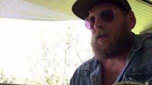 Sexy Bearded Daddy Jamming On a Sunday 