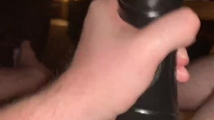 Horny White boy Fucks new Toy (hot) Cumshot Vibrator Fuck