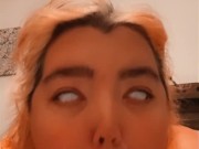 Choking on Dick while random controls lush 