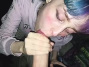 ШКОЛЬНИЦА СОСЁТ ЧЛЕН НА УЛИЦЕ 13/16