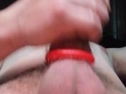 Lick my balls while I cum in your face