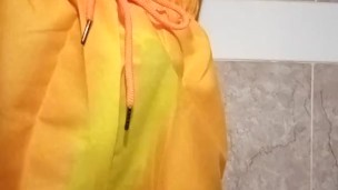 Teen wetting color-changing shorts