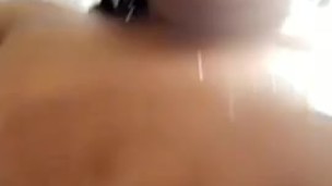 Solo shower play. 