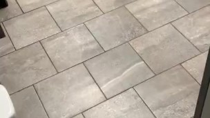 PUBLIC BATHROOM RISKY JERKING TUGGING BIG COCK THEN BLOW MASSIVE CUMSHOT IN URINAL