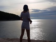 Public NO PANTIES # Fishing without panties among fishermen 1/16