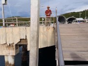 Public NO PANTIES # Fishing without panties among fishermen 16/16