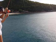 Public NO PANTIES # Fishing without panties among fishermen 3/16