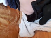 Nerdy Sailor Faery Humping your Pissy Black Velvet Pillows 12/16