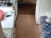 I make myself coffee for lunch. 1/16