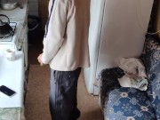 I make myself coffee for lunch. 10/16