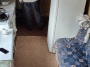 I make myself coffee for lunch. 14/16