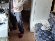 I make myself coffee for lunch. 2/16