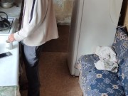 I make myself coffee for lunch. 8/16