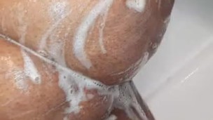 Shower time cum join me
