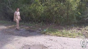 Getting naked on the side of the road