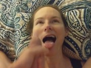 Naughty Spontaneous Rimming and Blowjob, Real Amateur Home Video 15/16