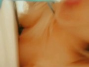 Girl sub deepthroats toy