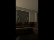 Thick white girl gives sloppy head and takes backshots from bbc 5/16