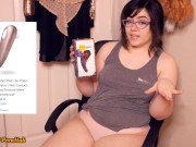 VLOG: Unboxing & Reviewing plusOne Clit Sucking Vibrator! 2/16