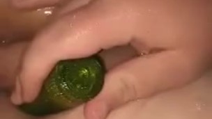 BBW solo bathtub play 