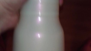 Fat hairy guy fucks Fleshlight