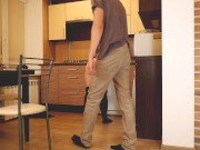 Брат близнец моего мужа кончил в меня, мой рогатик все слизал 15/16