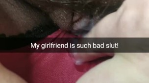 My cheating college girlfriend brought home a creampie from some stranger again [Cuckold. Snapchat]