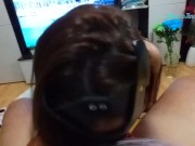 Blonde Deep Sucking Big Cock after School - Homemade 15/16