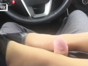 Amazing shoejob with cum on Stiletto heels 13/16