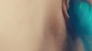 Playing with my wet was pussy