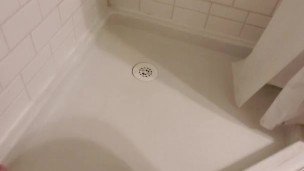 House sitting, made a mess in their bathroom 