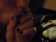 Cyberpunk Slut draining my over filled balls Part 1 Milking massage 15/16