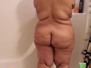 BBW Showers Then Masturbates 2/16