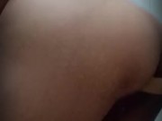 Chubby Pinay suck and fuck dildo in the shower while people are outside! Risky masturbation! 6/16