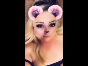Sexy Selfie orgasm HARD and FAST getting pussy eaten