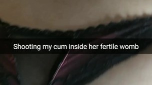 Cumming into tight 18-years old teen pussy~ Bareback Snapchat