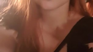 Metal Girl shakes her butt on camera